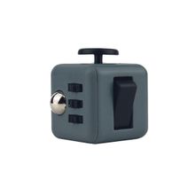 Кубик антистресс Fidget Cube Light (Фиджет куб), серый-черный