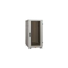 NT BUSINESS   MGLASS 22-68 G Шкаф 19 напольный, серый 22U 600*800, дверь стекло-металл (3ч)
