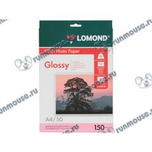 Бумага для фото-печати Lomond 0102018 (A4, 150г кв.м, 50л., глянц.) [81853]