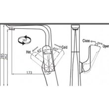 Смеситель BelBagno Nota NOT-LAM-CRM для кухни хром