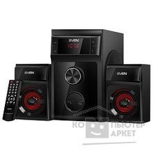 Sven AC MS-302, черный 40 Вт, FM-тюнер, USB SD, дисплей, ПДУ