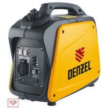 Denzel Генератор инверторный GT-1300i, X-Pro 1.3 кВт, 220 В, бак 3 л, ручной старт Denzel