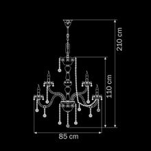 Osgona 738152 Люстра подвесная VIDARE