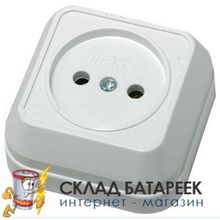 Розетка MAKEL б з 45102 Белый BL1