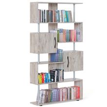 Сокол Стеллаж Рафнат с дверками дуб юкон ID - 292052