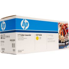 Картридж hp CE742A Yellow для hp Color LaserJet CP5225