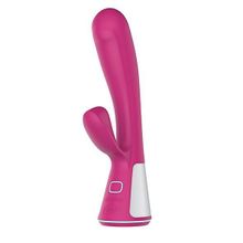 OhMiBod Розовый интерактивный вибратор Kiiroo Ohmibod Fuse - 18 см. (розовый)