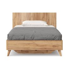 Алмаз. Любимый дом Марта-2 Кровать 1200 с кроватным основанием (Дуб золотой)