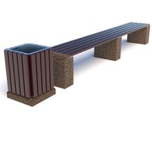 Комплект Евро 1 Лайн и Авиньон урна