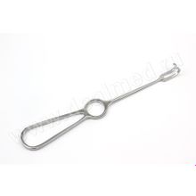 Крючок хирургический 2-х зубый тупой 200 мм, Ворсма, Россия