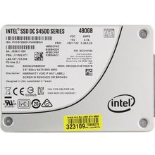 Накопитель SSD 480 Gb SATA 6Gb   s Intel DC S4500 Series    SSDSC2KB480G701    2.5" 3D TLC