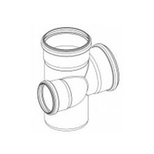 Крестовина Rehau Raupiano 110 75 110 87° увеличенный проход слева