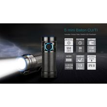 Olight Фонарь Olight S mini Stainless Steel