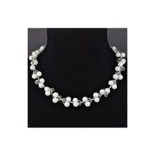 Бусики-Колечки Бусы Кахолонг "Радоница" арт.П4385