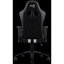 Кресло для геймера Aerocool AC120 AIR-BW , черно-белое, с перфорацией