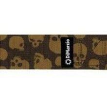 2 INCH CORDURA STRAP W LEATHER ENDS CAMO SKULLS DD3100MGSK