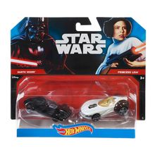 Hot Wheels Дарт Вейдера и Принцессы Леи Star Wars