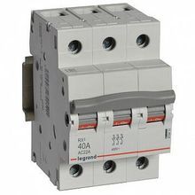 RX3 Выключатель-разъединитель 40А 3П | код. L419412 | Legrand