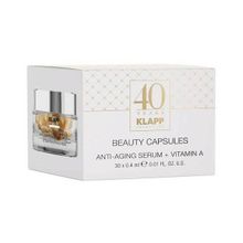 Капсулы для лица с антивозрастным эффектом Klapp Beauty Capsules Anti-Aging Serum + Vitamin A 30шт