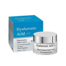 Ночной омолаживающий крем для нормальной и сухой кожи Chic++ Hyaluronic Acid Rejuvenating Night Cream 50мл