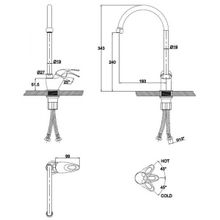 Смеситель Kaiser Planet 14144 5051 хром для кухни