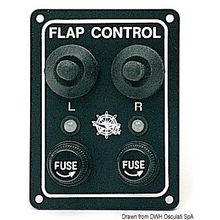 Osculati Панель управления парой транцевых плит с гидроприводом, 51.239.03