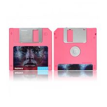 Remax Внешний аккумулятор Remax Floppy Disk Power Bank RPP-17 Pink