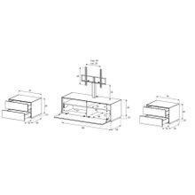 Тумба под телевизор Sonorous EX260 white