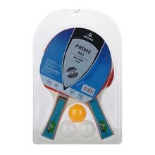 Набор для настольного тенниса PRIME 03, две ракетки и три мяча, на блистере