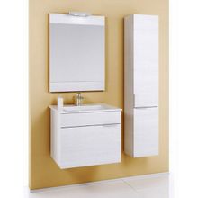 Aqwella Тумба с раковиной Бриг 60 подвесная, сосна магия