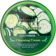 Deoproce Premium Clean & Deep Cucumber Cleansing Cream 300 мл