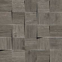 Atlas Concorde Axi Axi Grey Timber Mosaico 3D AMV4 плитка настенная 350 мм*350 10 мм