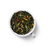 Чай ароматизированный Зеленый с мятой (ганпаудер) 250 гр.