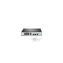 D-Link DGS-3000-10TC A1A A2A Управляемый коммутатор 2 уровня с 8 портами 10 100 1000Base-T Gigabit Ethernet + 2 комбо-портами 10 100 1000Base-T SFP