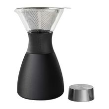 Кофеварка портативная черная Asobu Pour Over 1л