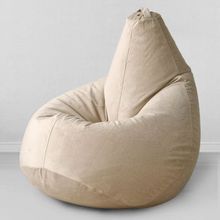 MyPuff кресло мешок Груша Латте, размер Комфорт, мебельная ткань: bbb_423