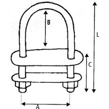 Wichard Обушок из нержавеющая сталь Wichard 6523 90 x 32 x 27 x 55 мм