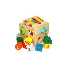 Деревянная игрушка Куб-сортер "Мишка 3 в 1" Im Toy