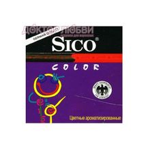 Презерватив Sico Colour цветные 3 шт