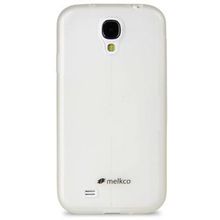 Силиконовый чехол-накладка для Samsung Galaxy Mega 6.3 Melkco Poly Jacket TPU (Transparent Mat)