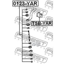 Тяга Стабилизатора | Перед Прав Лев | Toyota Vitz Ncp1# Scp1# 1999.01-2005.01 [Jp] Febest арт. 0123YAR