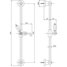 Душевой гарнитур CEZARES FIRST-SD FIRST-SD-03 24-Bi