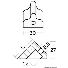Osculati Аноды для подвесных моторов 4 - 8 л.с, 43.316.00