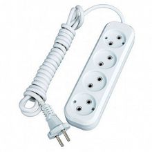 Удлинитель   Стандарт 4-местный, 2м, UBP6-275-4-02 | код. UBP6-275-4-02 |  EKF