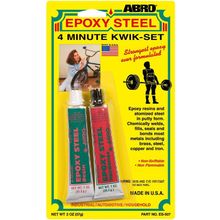 Abro Epoxy Steel 4 Minute Kwik Set 57 г