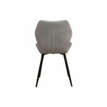 Олмеко Стул Дора черный тенерифе грей