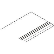 Atlas Concorde Russia Frame Frame Oak Gradino Lineare Angolo Sx Lastra 620040000072 ступень угловая 300 мм*600 20 мм