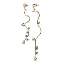 Длинные серьги с позолотой (арт. 79476-34)