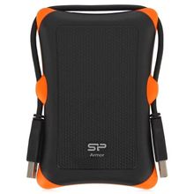 Накопитель Silicon Power    SP020TBPHDA30S3K    Armor A30 Black-Yellow USB3.0 Portable 2.5" HDD 2Tb EXT (RTL)