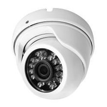 камера для  видеонаблюдения Ginzzu HAD-1034O купольная, 4 в1 (AHD,TVI,CVI,CVBS) 1.0Mp 1 4 OV9732 Сенсор, ИК подстветка до 20м, металлический корпус, защита IP66